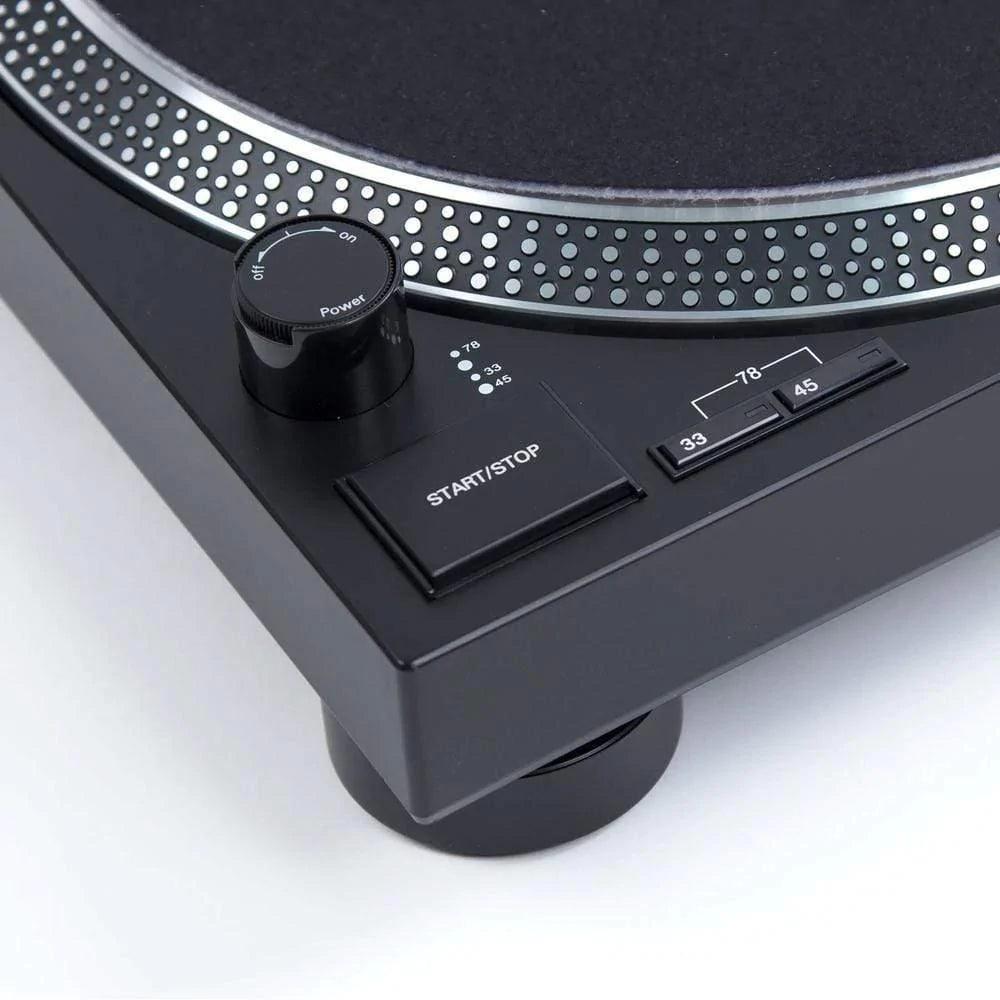 Audio-Technica AT-LP120XBT-USB Wireless Direct Drive Turntable with Bluetooth and USB - Black - MusicMajlis