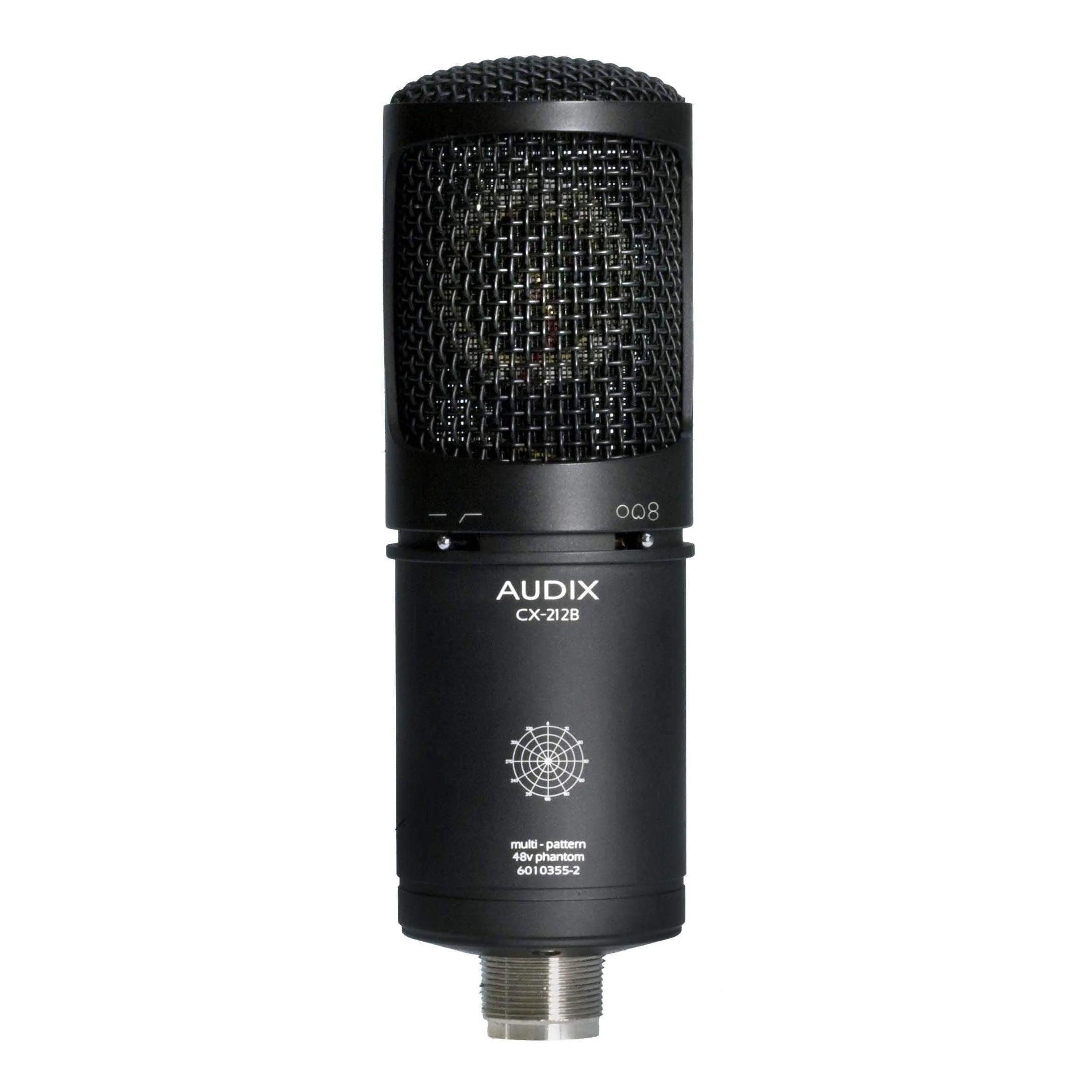 Audix CX212B Large Diaphragm Multi-Pattern Studio Condenser Microphone - MusicMajlis