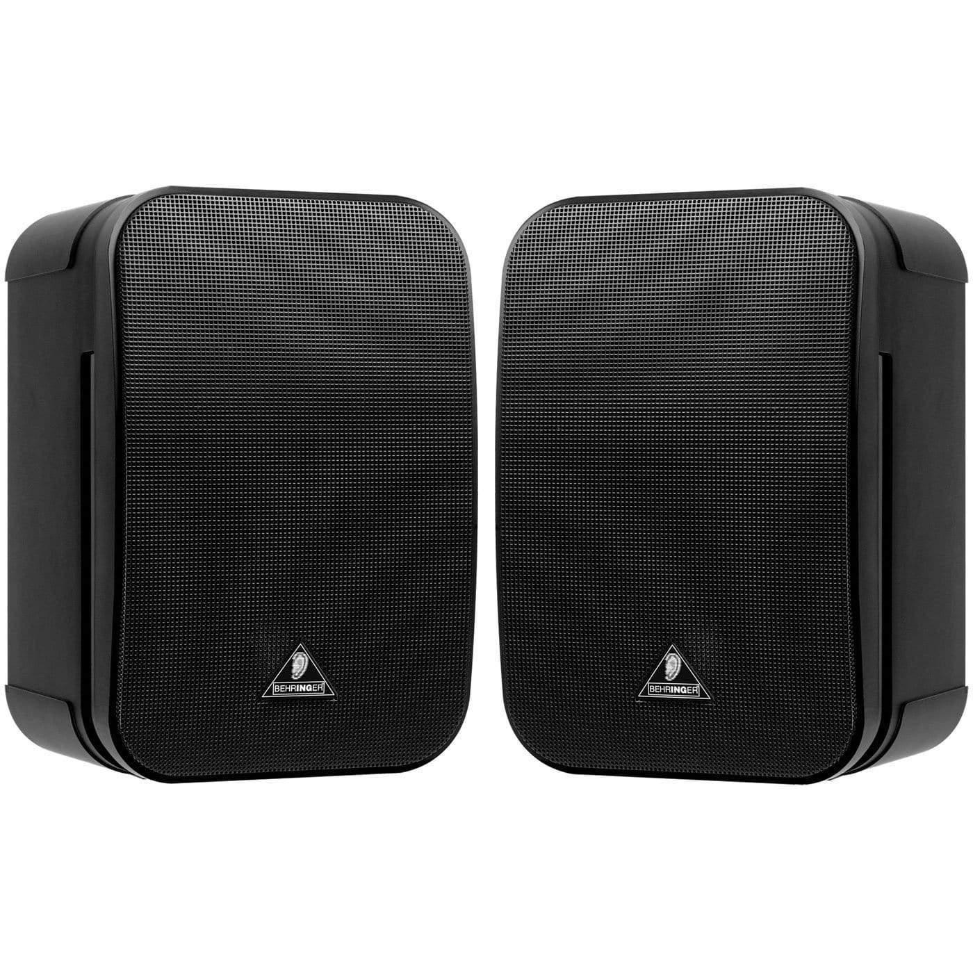 Behringer 1C-BK Black 2-Way Monitor Speakers - MusicMajlis
