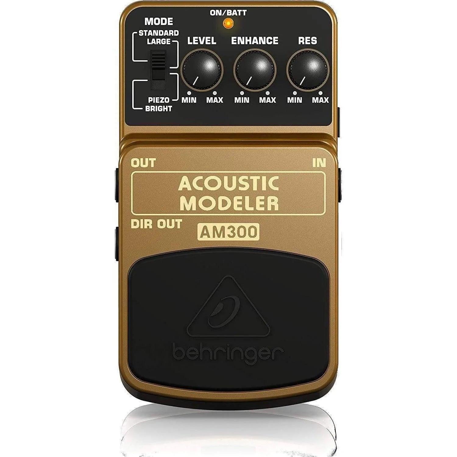 Behringer AM300 Guitar Effects Pedal Acoustic Modeler - MusicMajlis