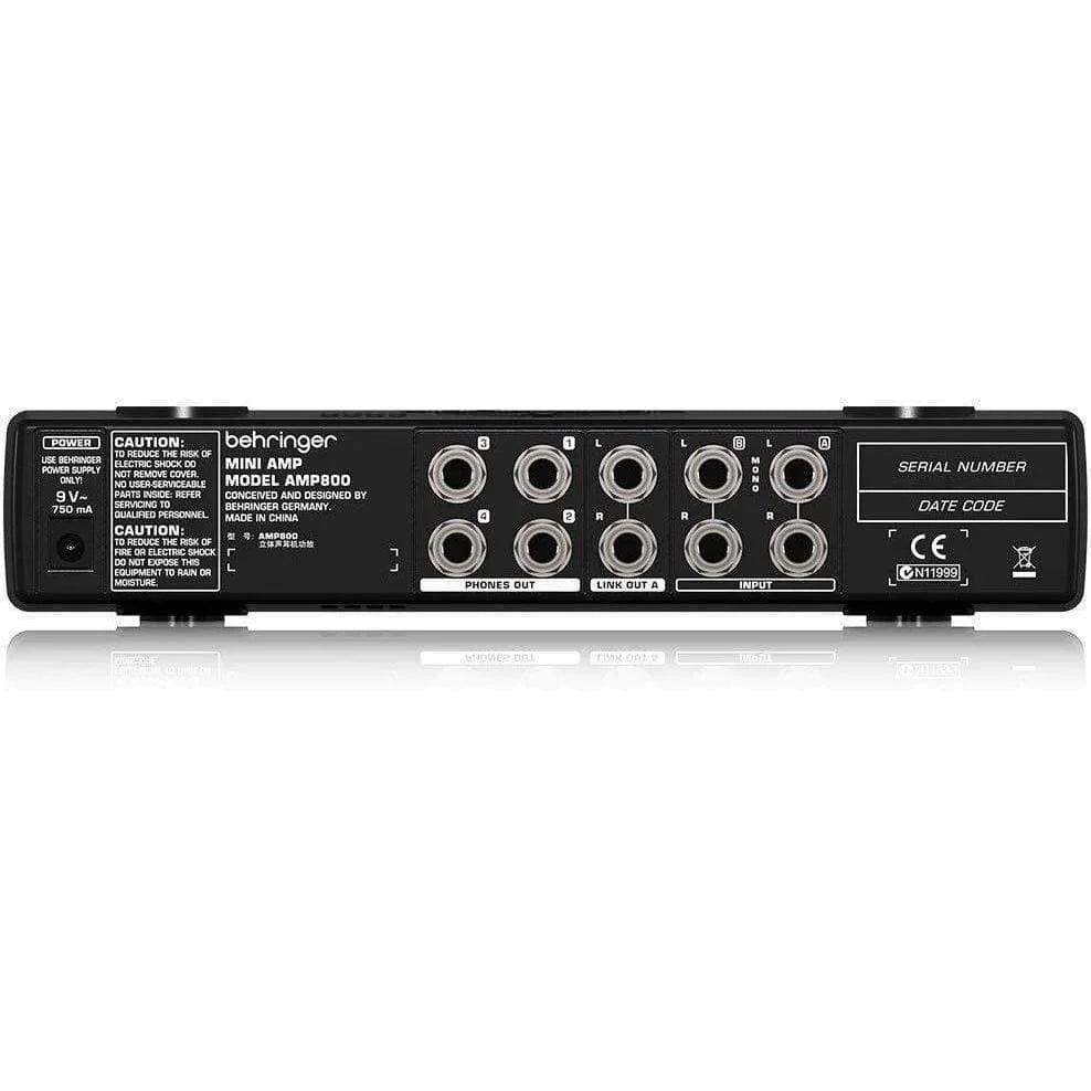 Behringer AMP800 4 Channel Headphone Amplifier - MusicMajlis