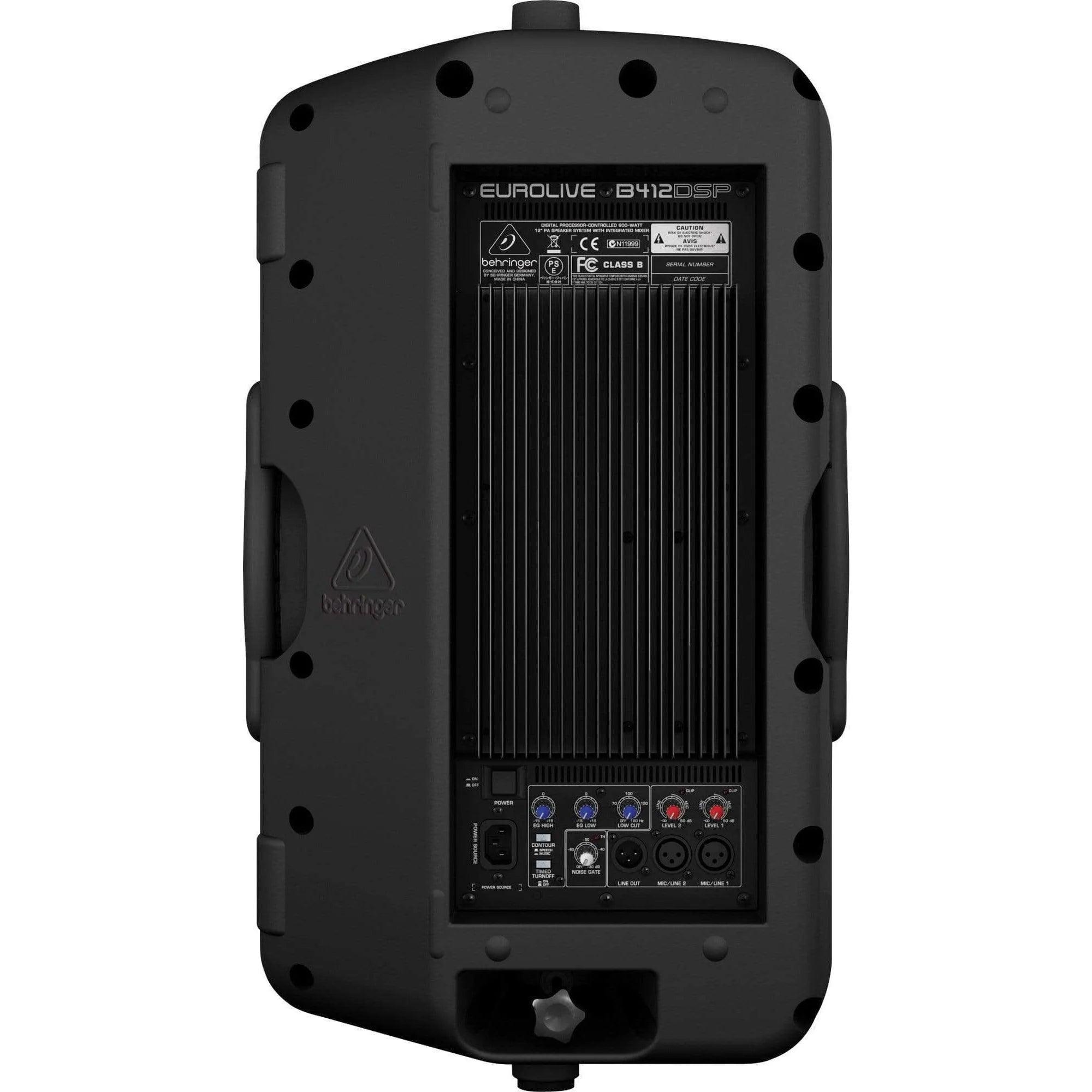 Behringer B412DSP Powered Speaker - MusicMajlis