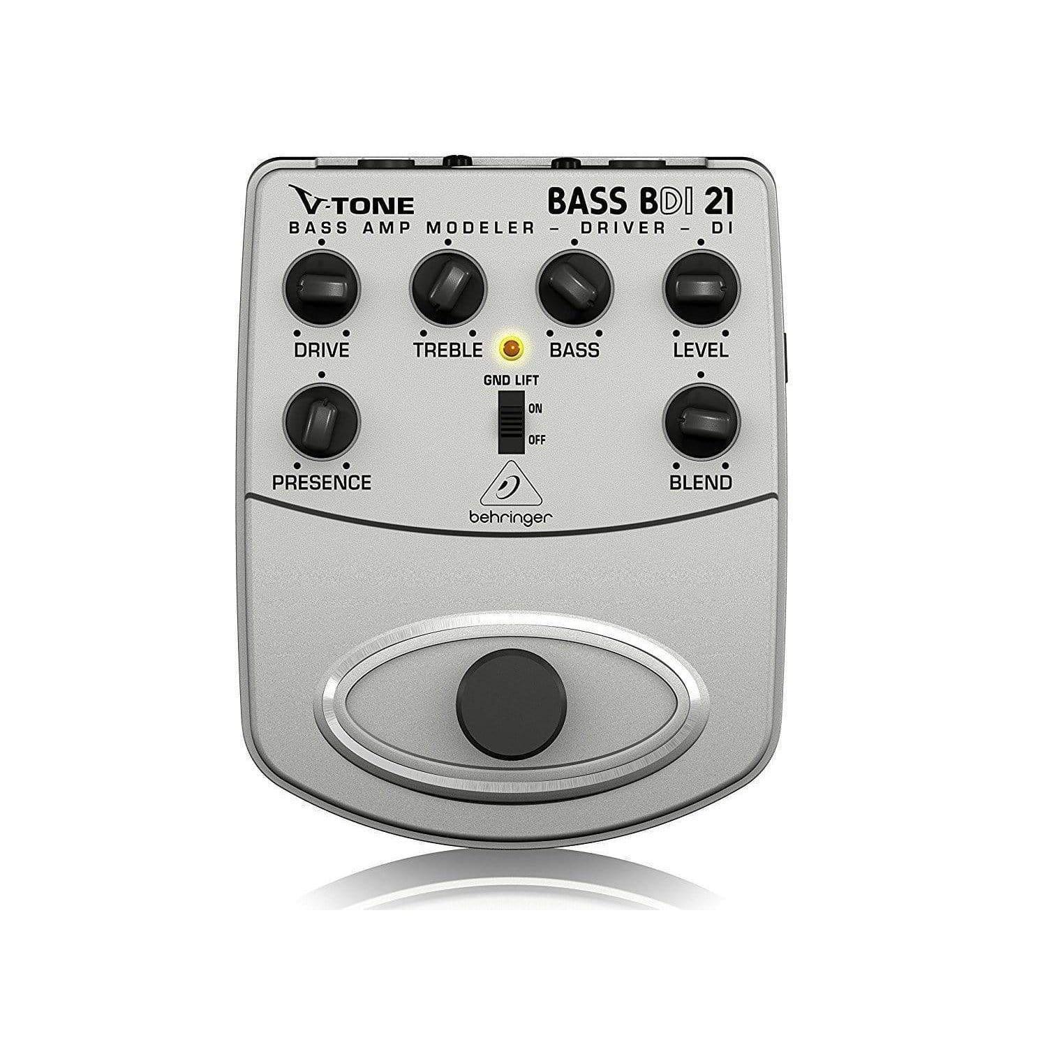 Behringer BDI21 V-Tone Bass Driver DI Pedal - MusicMajlis