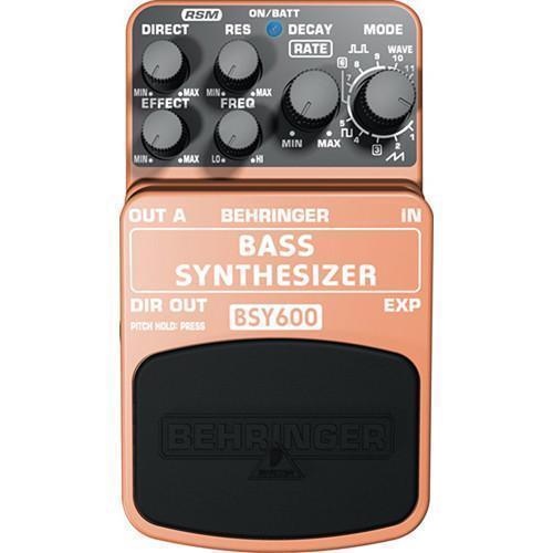 Behringer BSY600 Guitar Effects Pedal Bass Synthesizer - MusicMajlis
