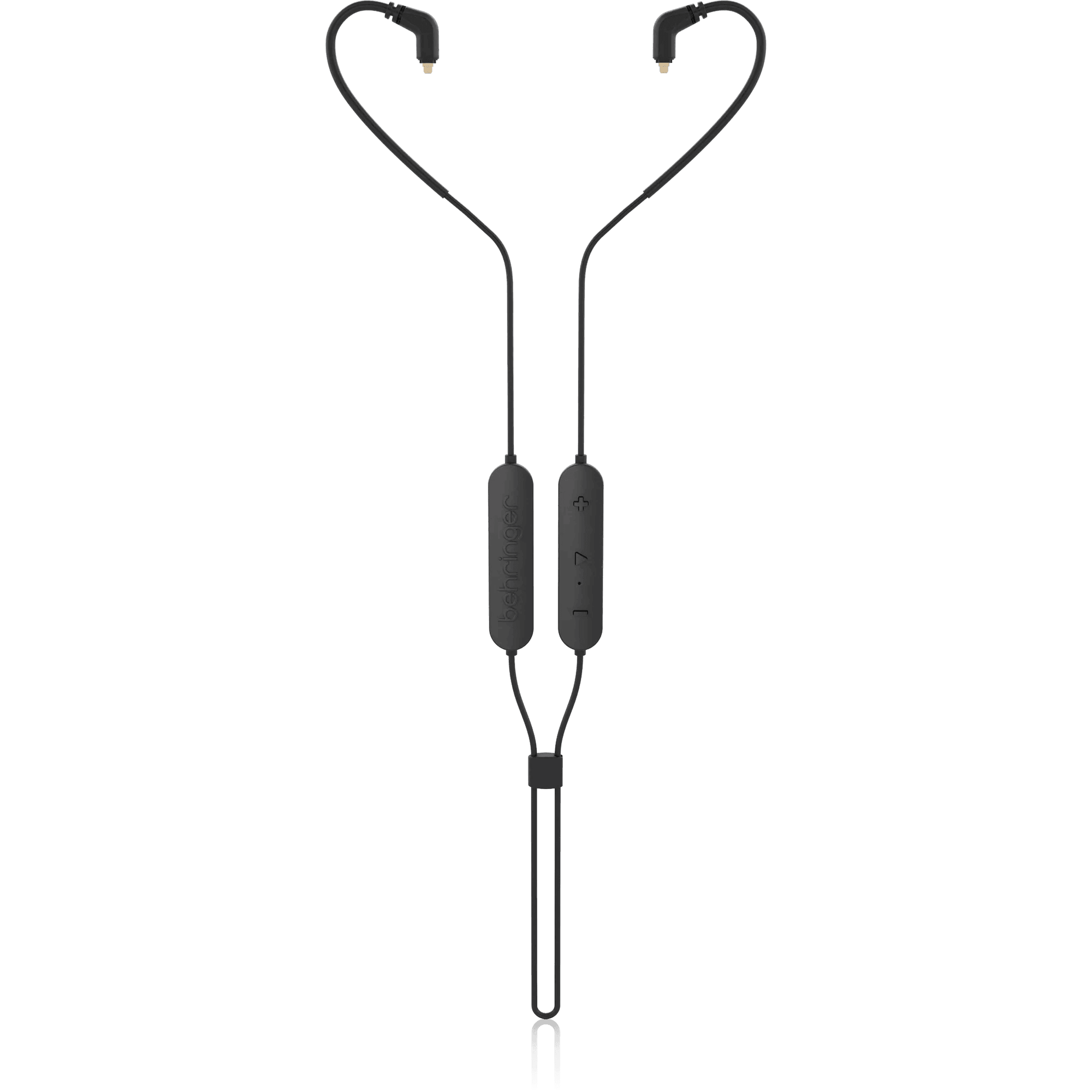Behringer BT251-BK Bluetooth* Wireless Adaptor for In-Ear Monitors with MMCX Connectors - MusicMajlis