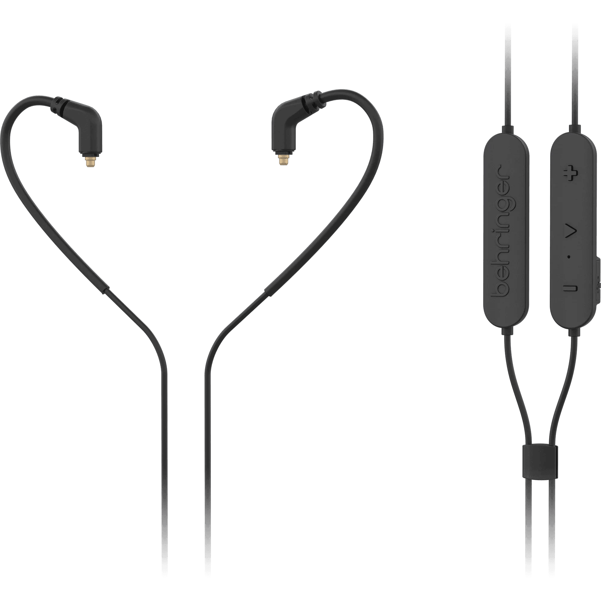 Behringer BT251-BK Bluetooth* Wireless Adaptor for In-Ear Monitors with MMCX Connectors - MusicMajlis
