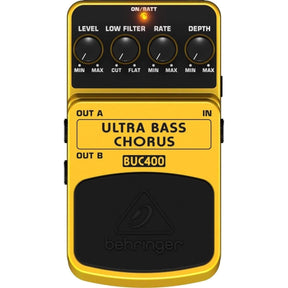 Behringer BUC400 Ultra Bass Chorus Effects Pedal - MusicMajlis