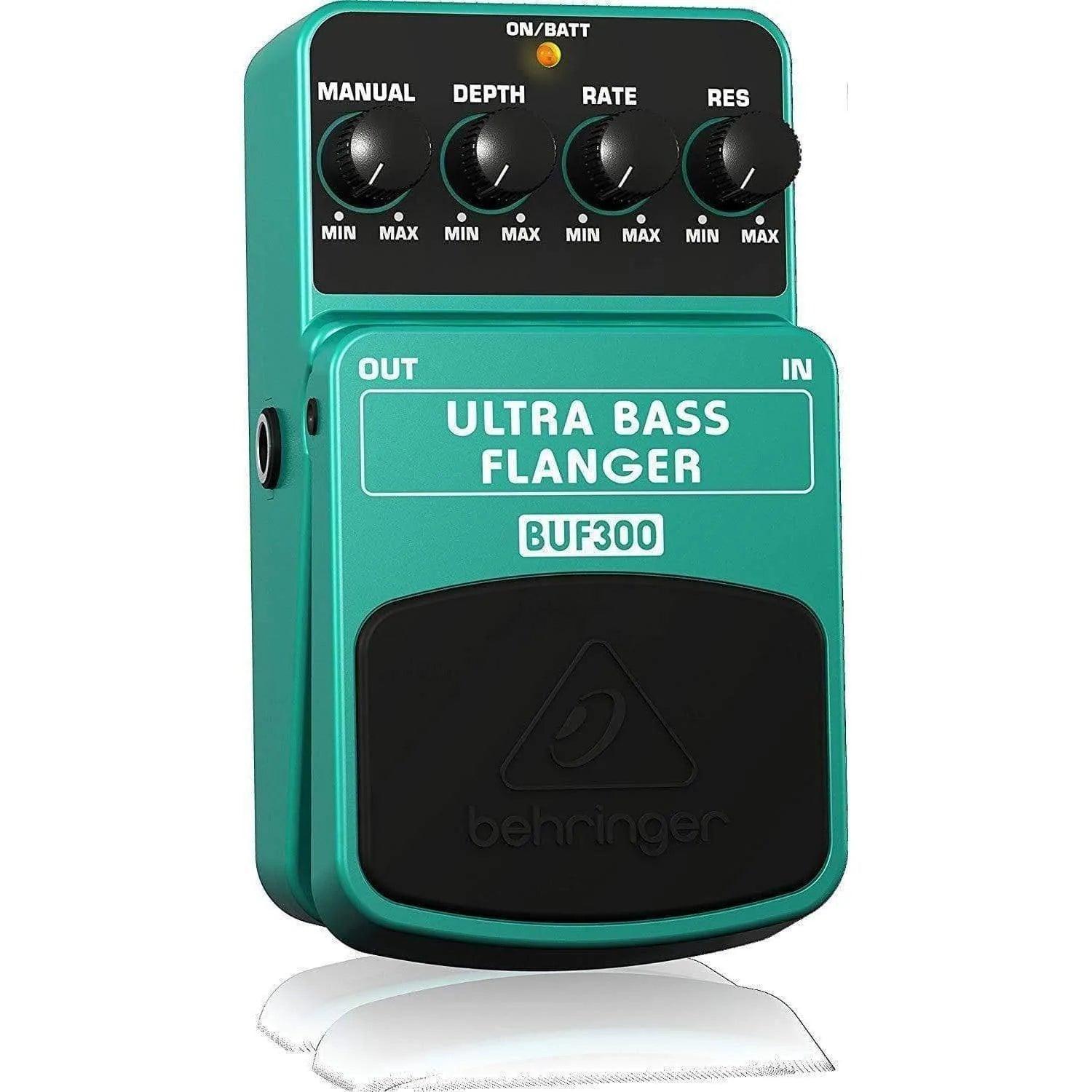 Behringer BUF300 Guitar Effects Pedal Ultra Bass Flanger - MusicMajlis