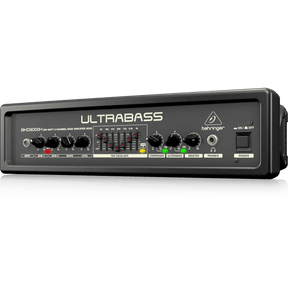 Behringer BXD3000H Ultra-Lightweight 300W 2-Channel Bass Amplifier Head - MusicMajlis