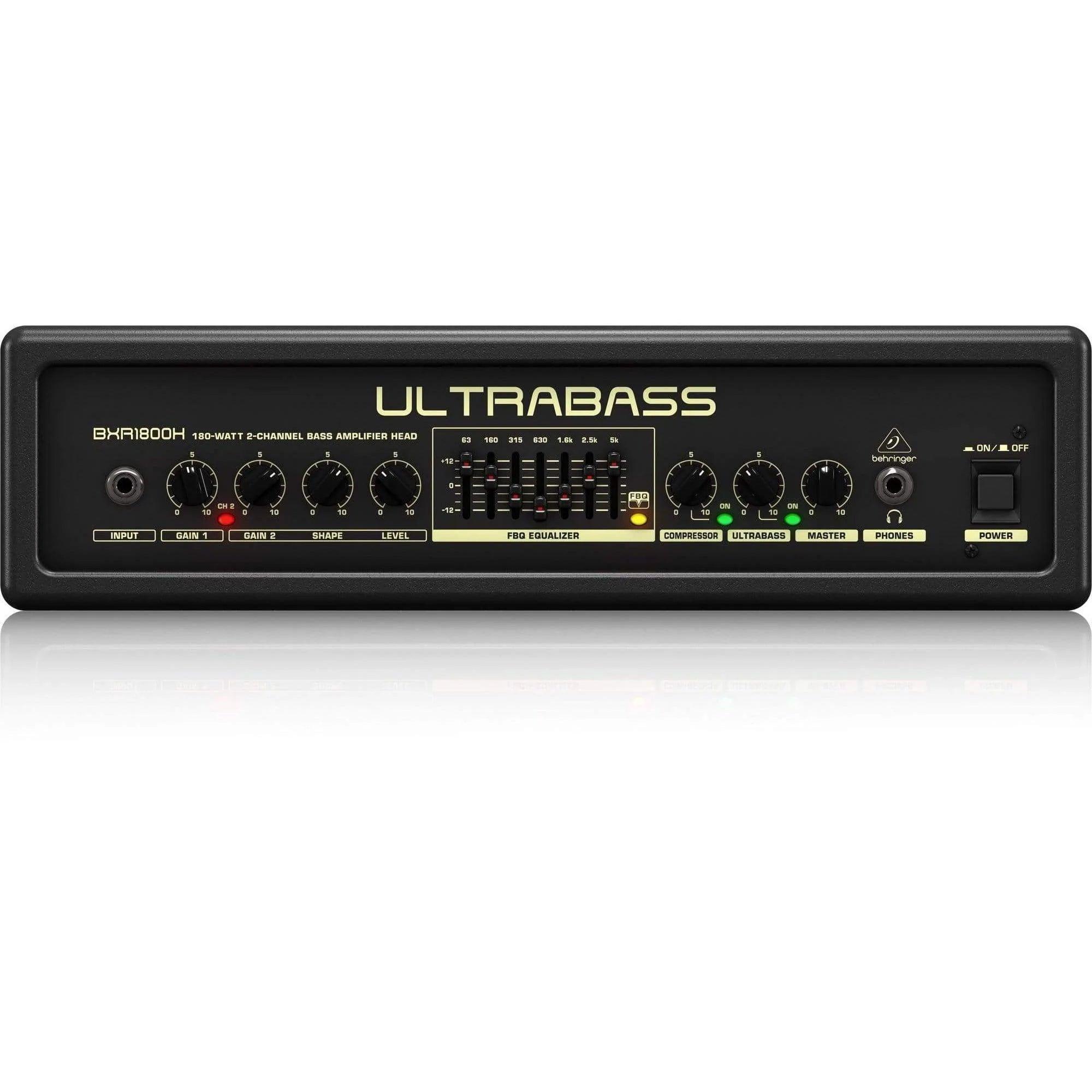 Behringer BXR1800H Ultrabass Amp Head - MusicMajlis