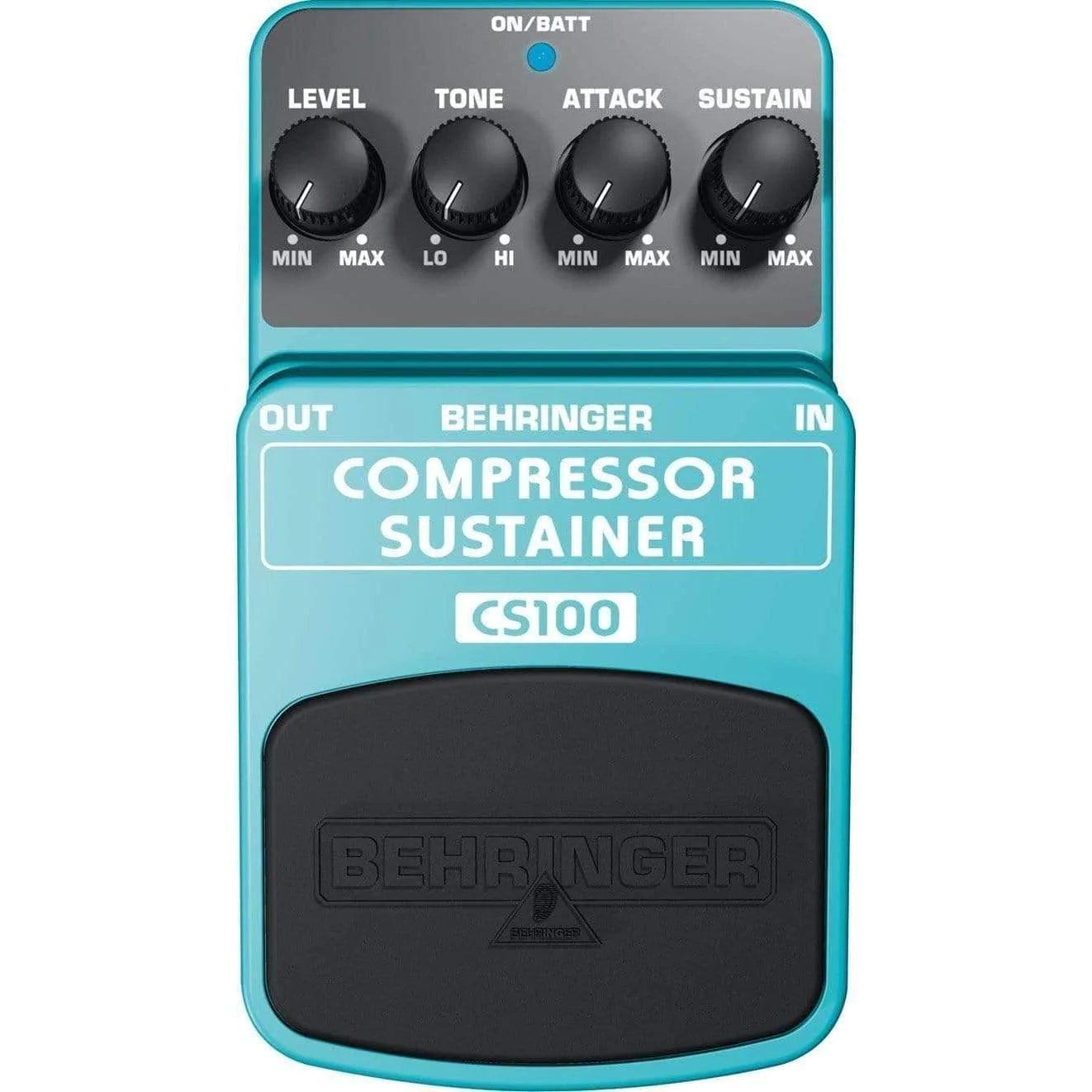 Behringer CS100 Guitar Effects Pedal Compresor/Sustaner - MusicMajlis