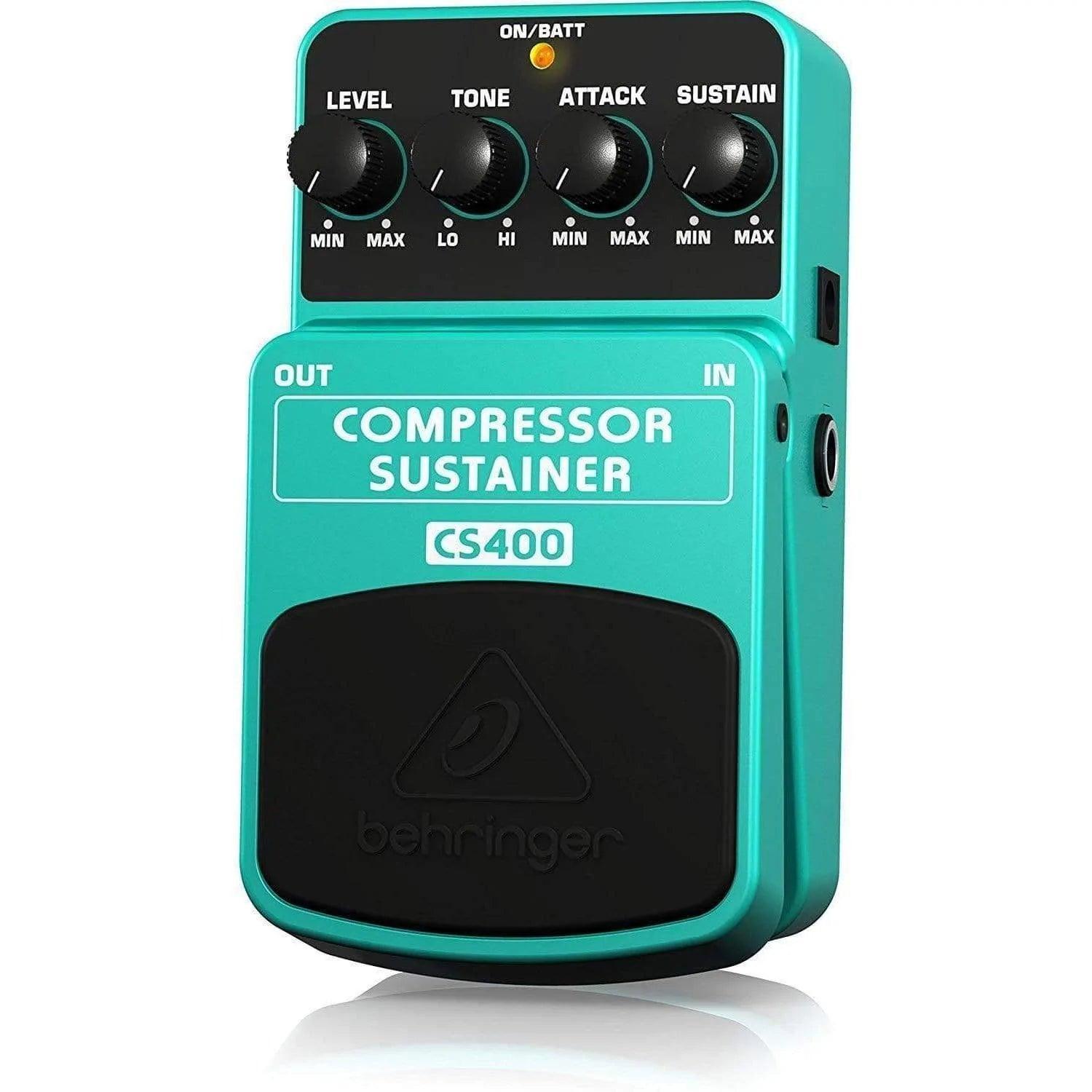 Behringer CS100 Guitar Effects Pedal Compresor/Sustaner - MusicMajlis