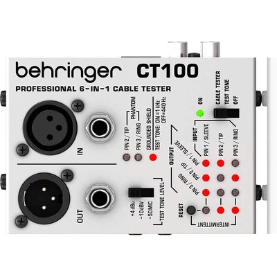 Behringer CT100 Cable Tester - MusicMajlis