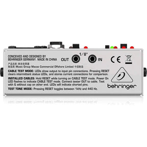 Behringer CT100 Cable Tester - MusicMajlis