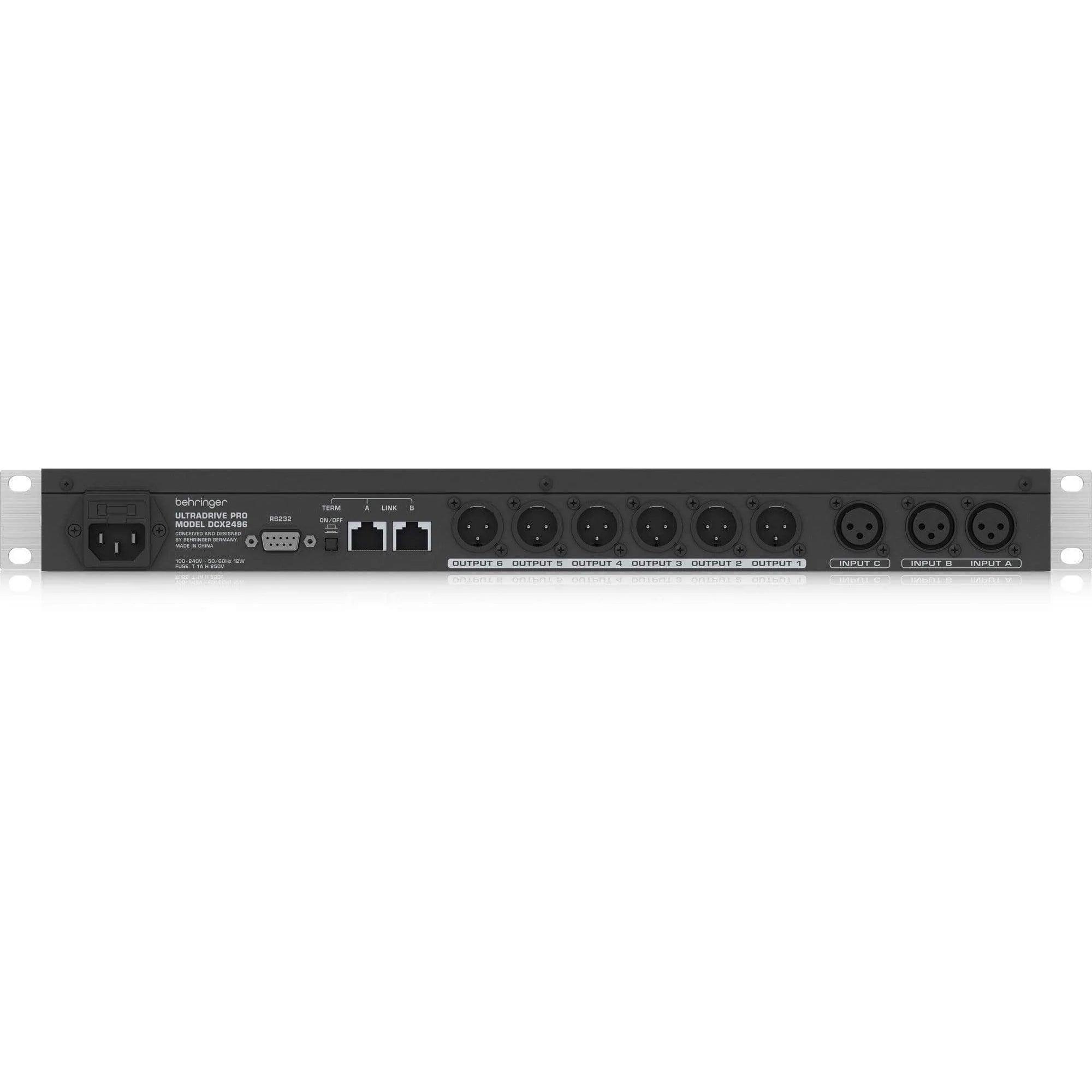 Behringer DCX2496 Ultradrive Pro Loudspeaker Management System - MusicMajlis