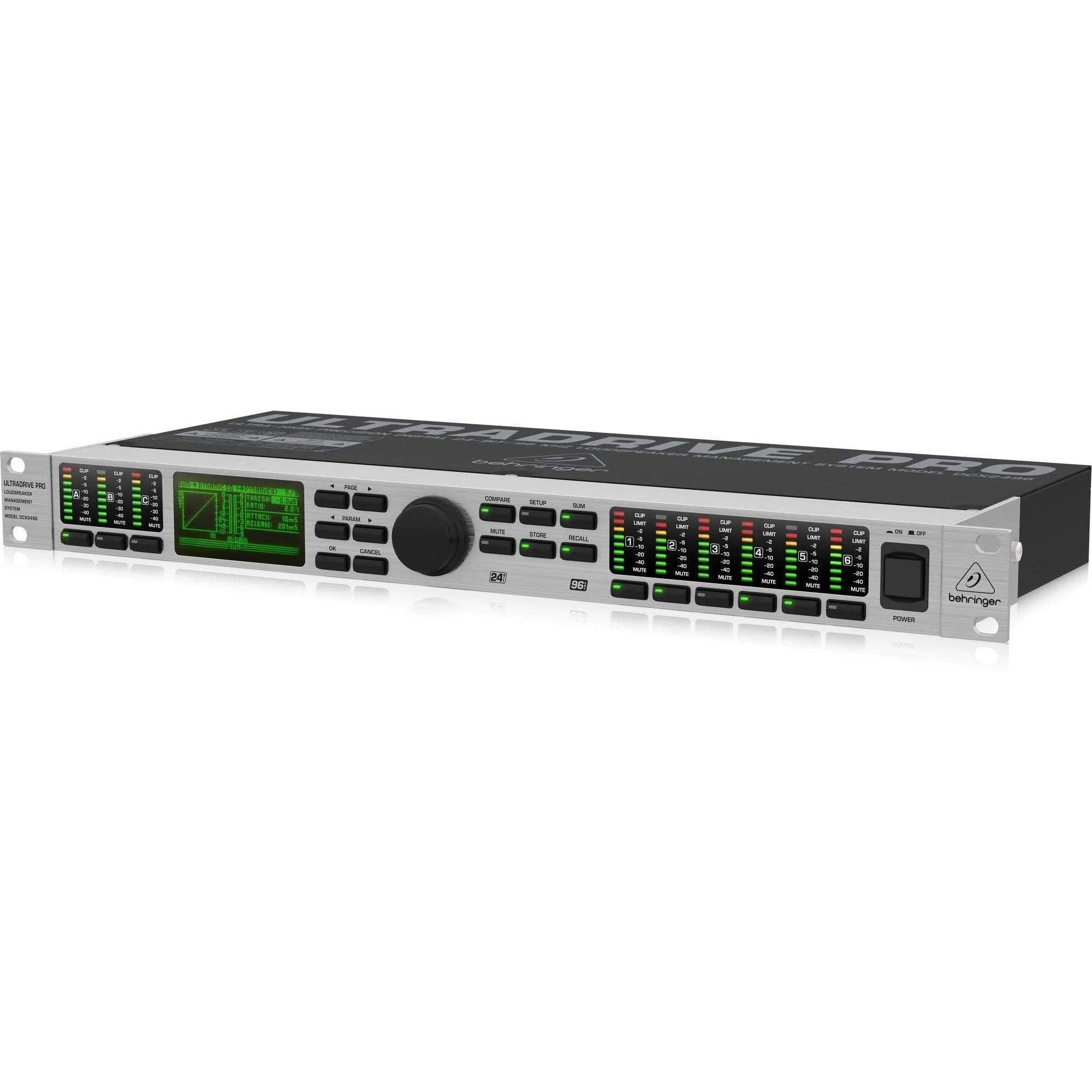 Behringer DCX2496 Ultradrive Pro Loudspeaker Management System - MusicMajlis