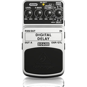 Behringer DD600 Guitar Effects Pedal Digital Stereo Delay / Echo - MusicMajlis