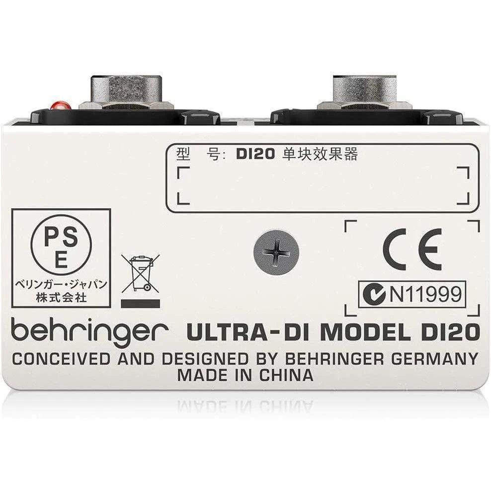 Behringer DI20 Direct Injection Box Active 2 CH - MusicMajlis