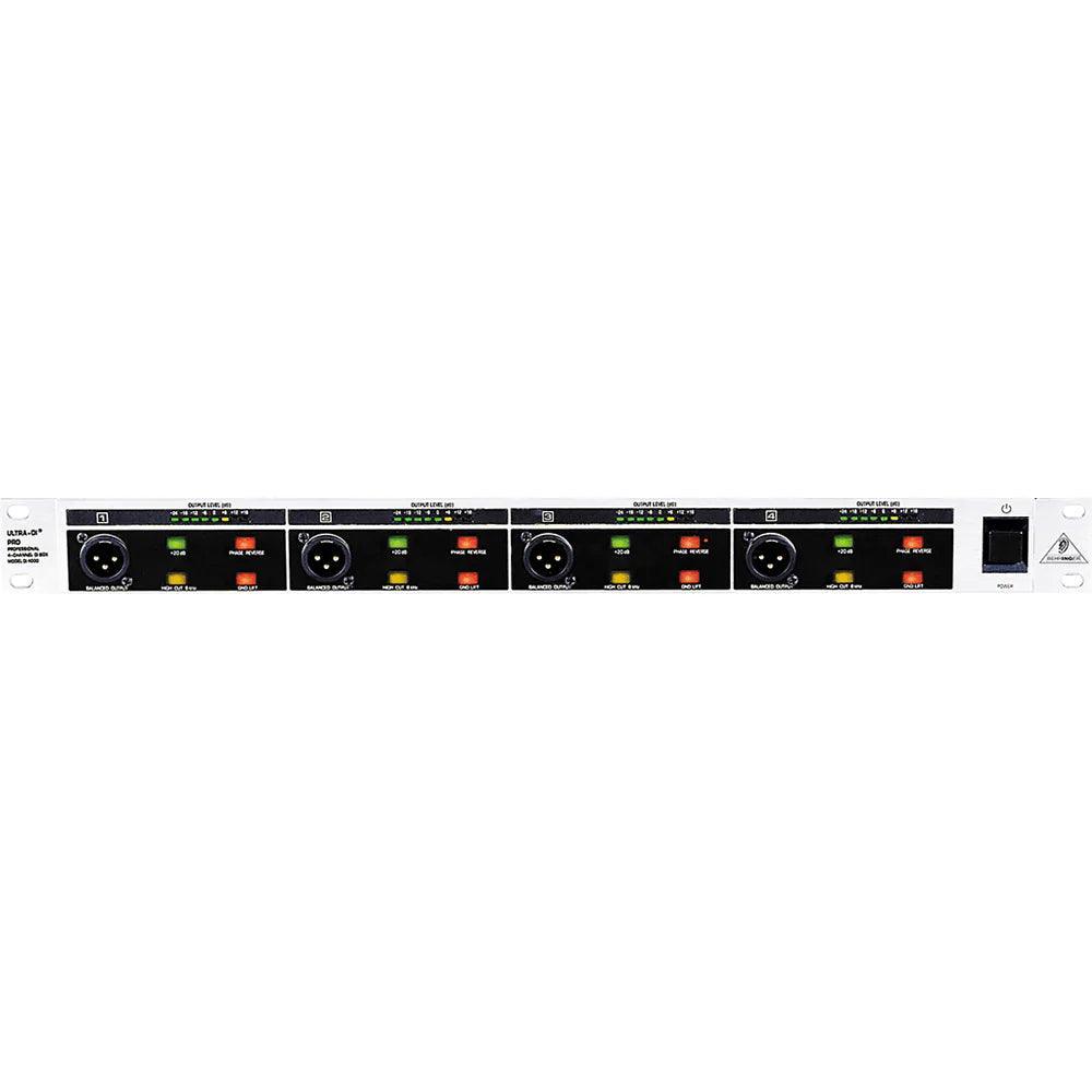 Behringer DI4000 Ultra-DI Pro 4-channel Active DI Box - MusicMajlis