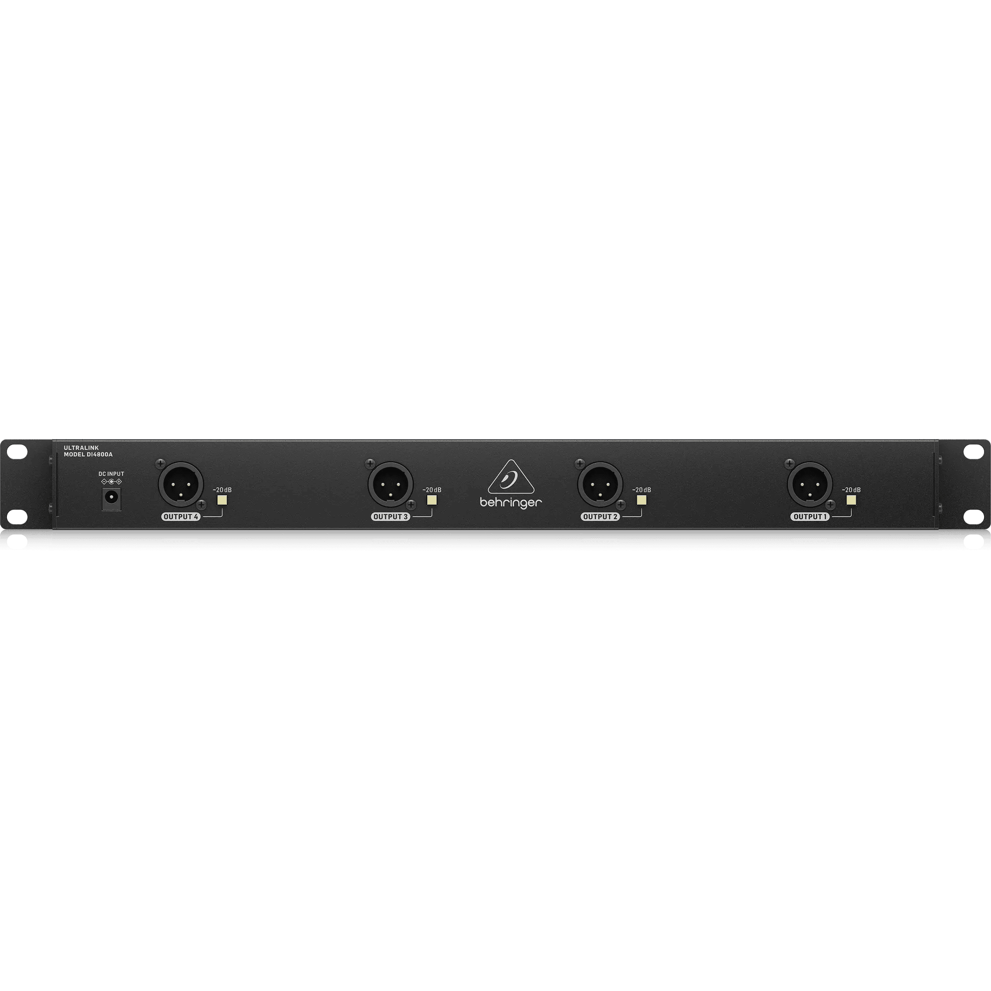 Behringer DI4800A Professional 4-Channel Active DI Box, Booster and Line Isolator - MusicMajlis