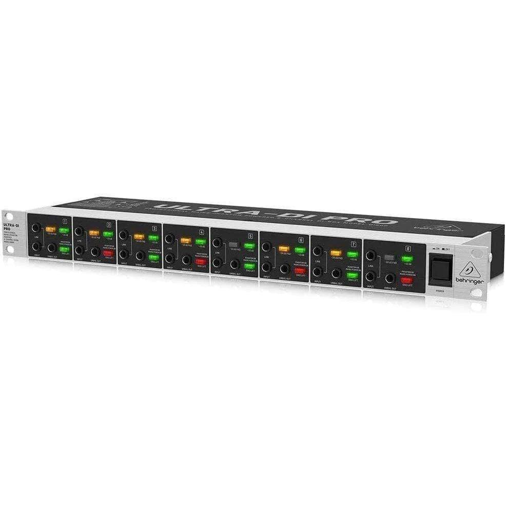 Behringer DI800V2 Professional Mains/Phantom Powered 8-Channel DI-Box - MusicMajlis