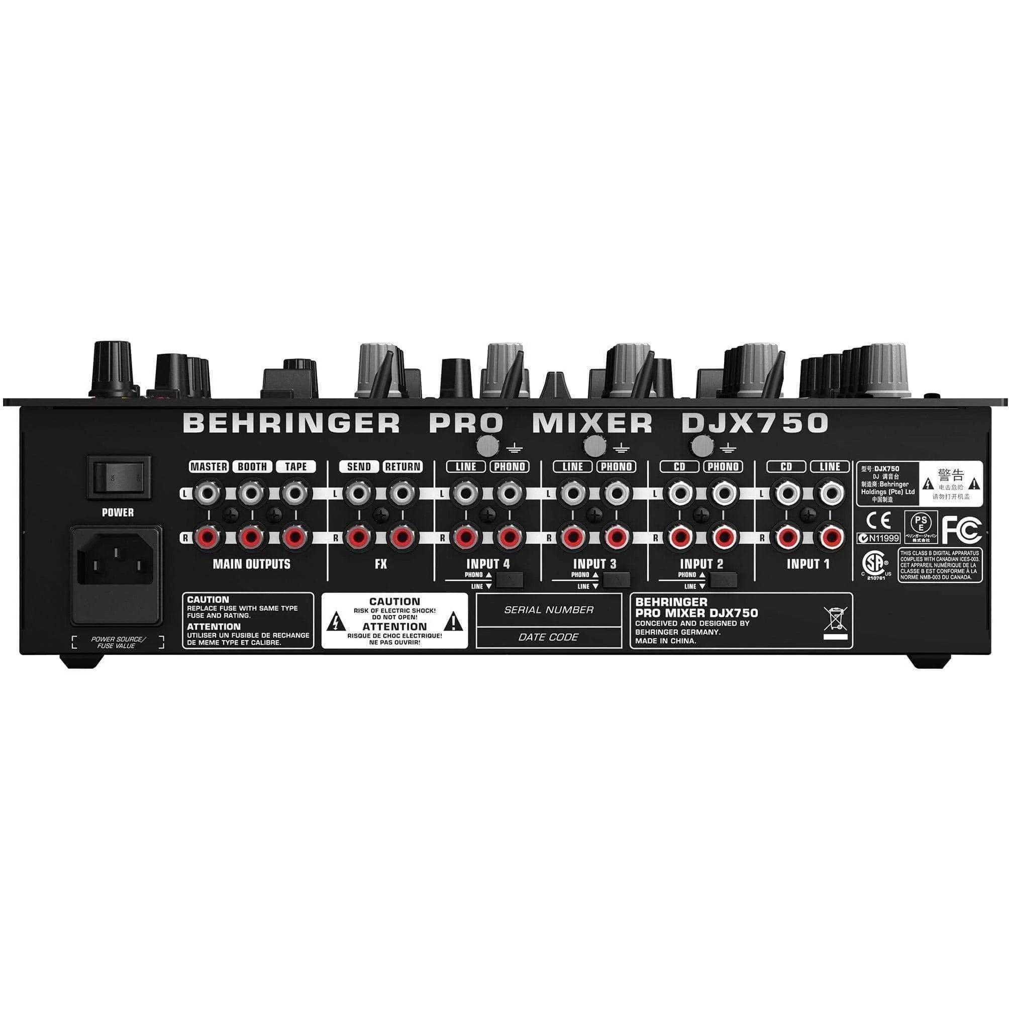 Behringer DJX750 Pro DJ Mixer - MusicMajlis