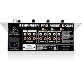 Behringer DX626 Pro Dj Mixer - MusicMajlis
