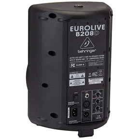 Behringer Eurolive B208D Active PA Speaker System - (Black/White) - MusicMajlis