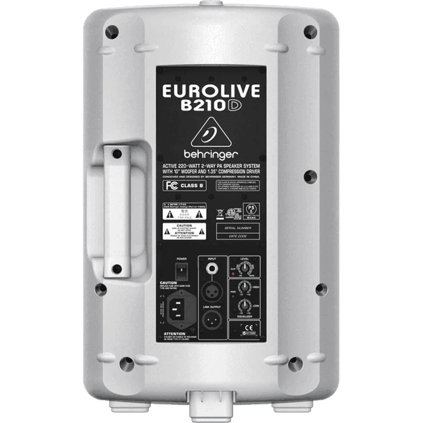 Behringer Eurolive B210D Speakers - (Black/White) - MusicMajlis