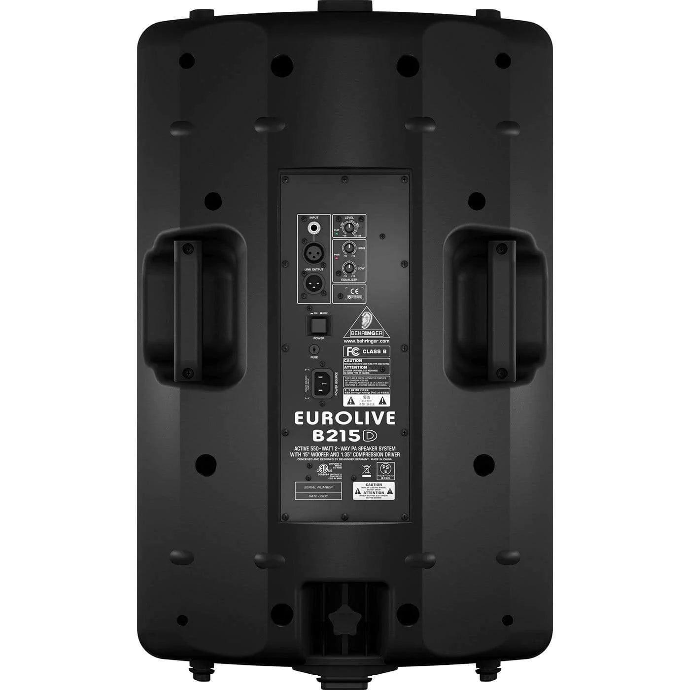 Behringer Eurolive B215D Active PA Speakers - MusicMajlis