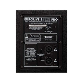 Behringer Eurolive B2520PRO Passive PA Speakers - MusicMajlis