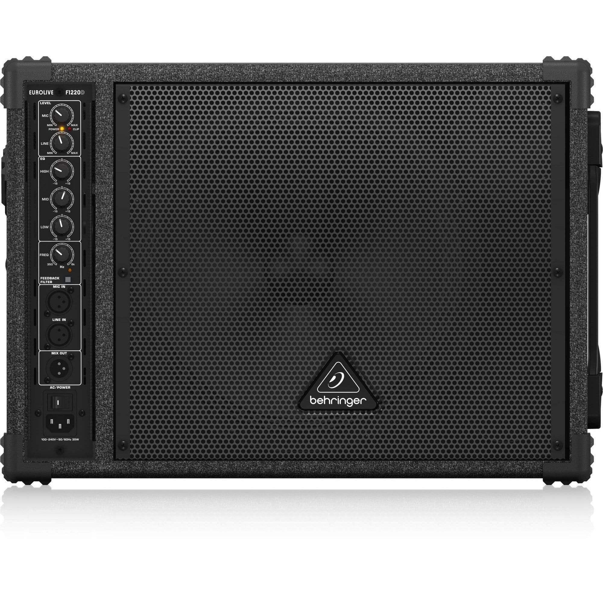 Behringer Eurolive F1220D Bi-Amped 250-Watt Monitor - MusicMajlis