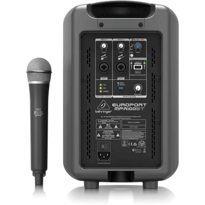 Behringer Europort MPA100BT - 100 Watt Portable Bluetooth Speaker - MusicMajlis