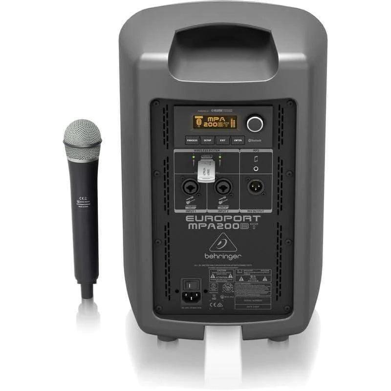 Behringer Europort MPA200BT 200 Watt Portable Bluetooth Speaker - MusicMajlis