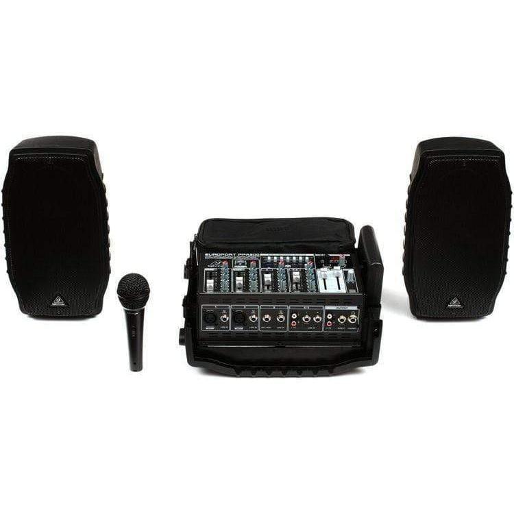 Behringer Europort PPA200 PA Portable 5-Channel System