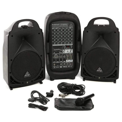 Behringer Europort PPA2000BT Portable PA System - MusicMajlis
