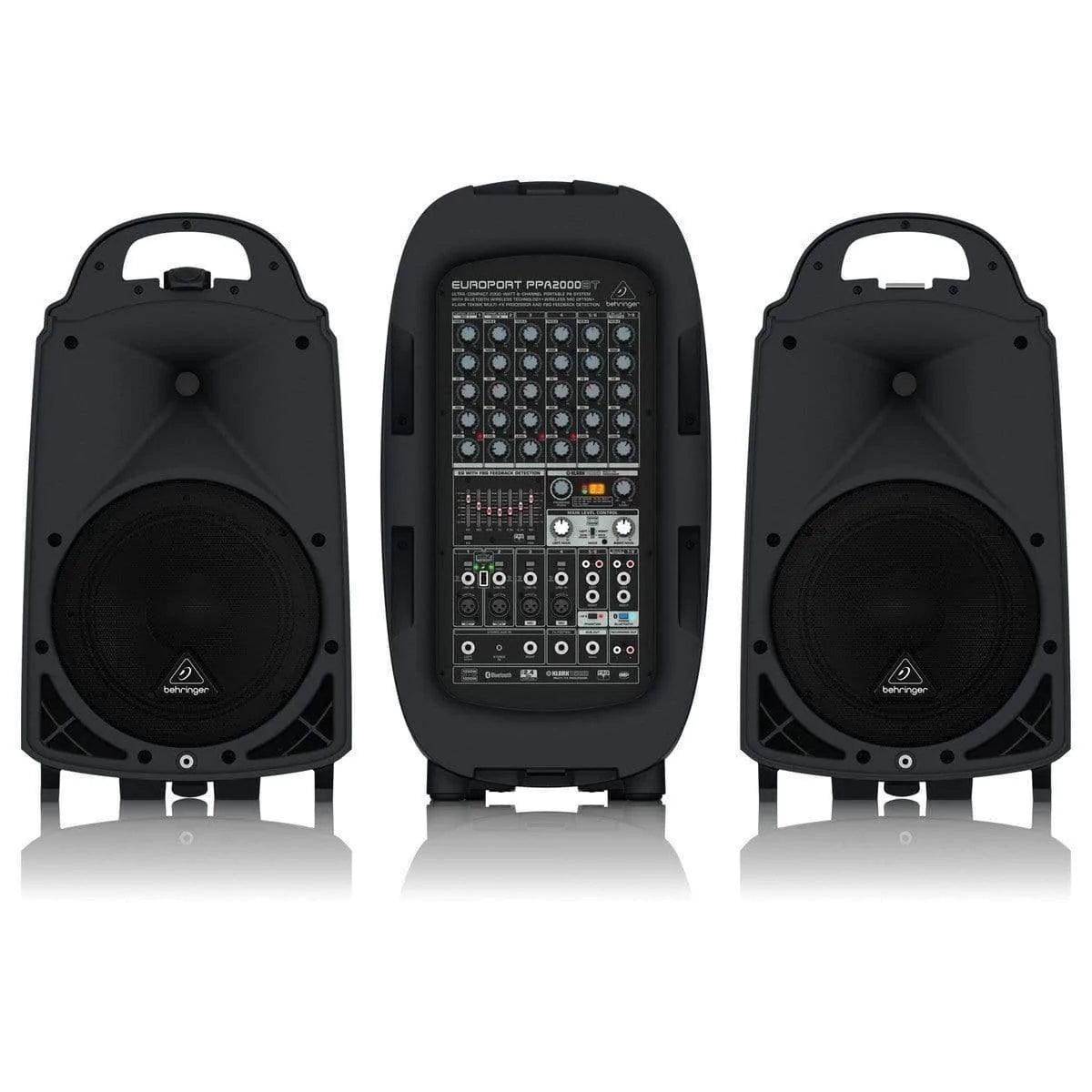 Behringer Europort PPA2000BT Portable PA System - MusicMajlis
