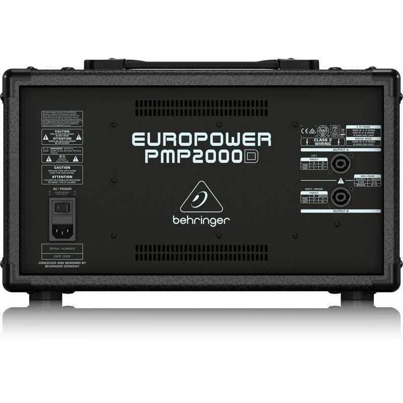 Behringer Europower Powered Mixer PMP2000 | PMP2000D - Audio 0 10