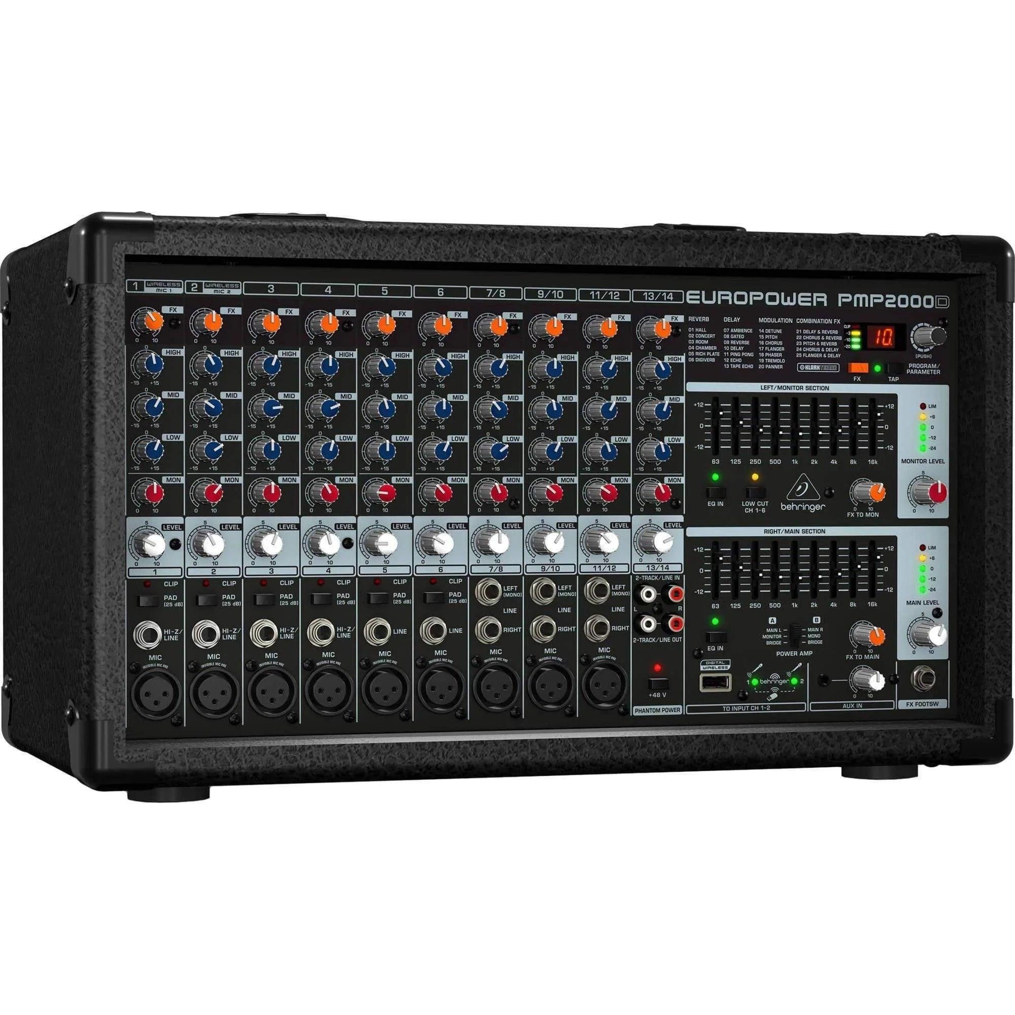 Behringer Europower PMP2000D Powered Mixer - MusicMajlis