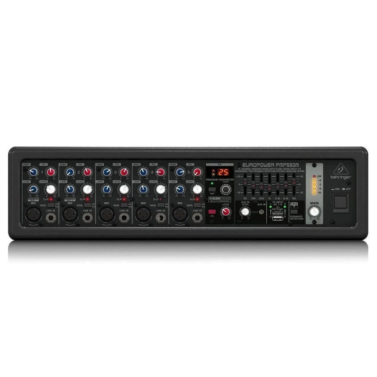 Behringer Europower PMP550M Powered Mixer - MusicMajlis