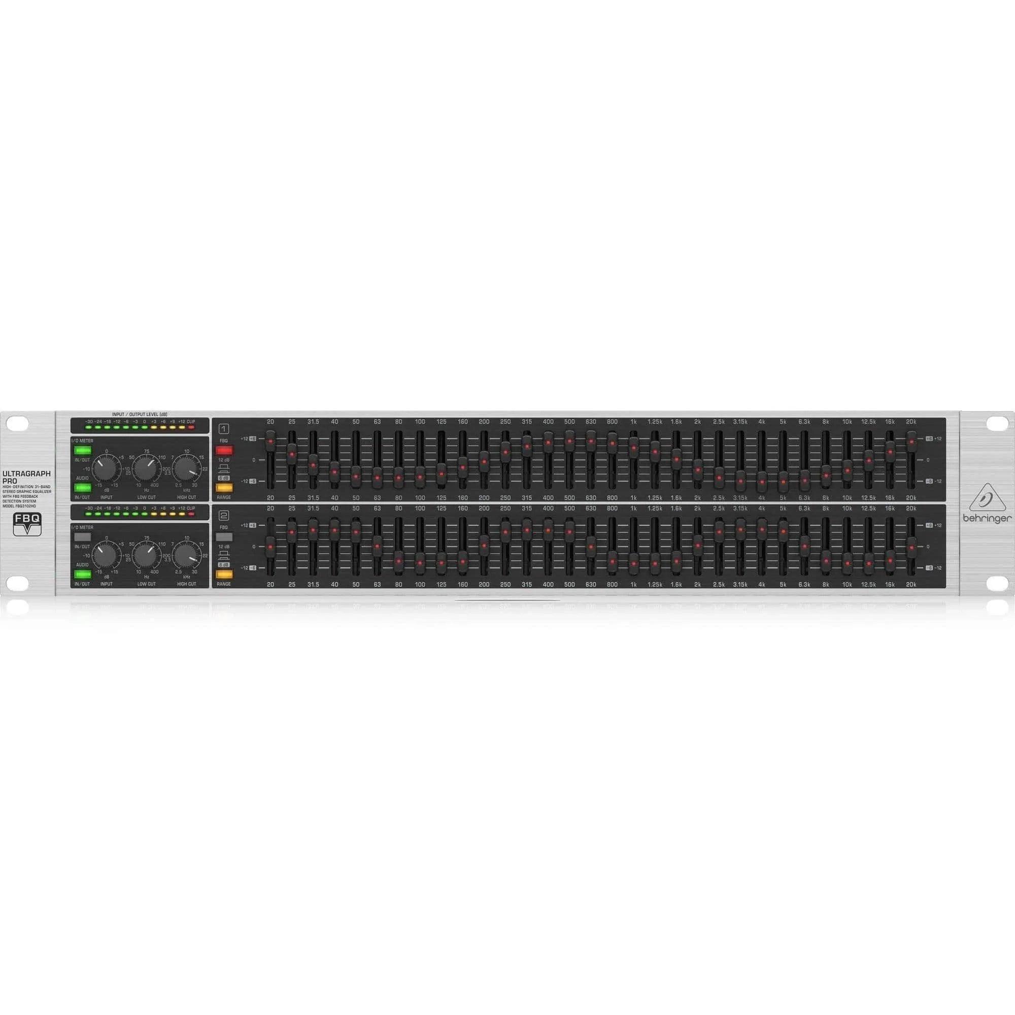 Behringer FBQ3102HD Stereo Graphic Equalizer - MusicMajlis