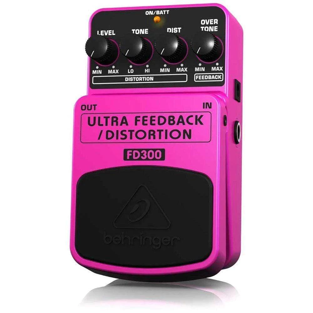 Behringer FD300 Ultra Feedback / Distortion Guitar Effects Pedal - MusicMajlis