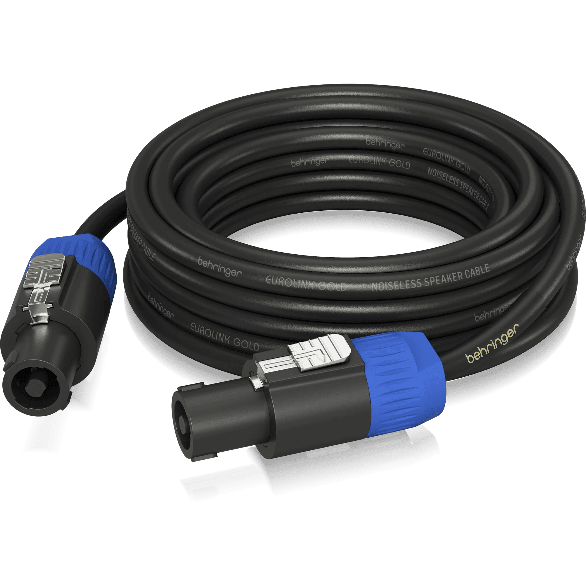 Behringer GLC2-1000 Gold Performance 10 m (32.8 ft) Speaker Cable with Speaker Twist Connectors - MusicMajlis