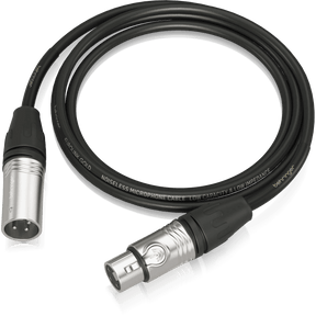 Behringer GMC-150 Gold Performance 1.5 m (5 ft) Microphone Cable with XLR Connectors - MusicMajlis