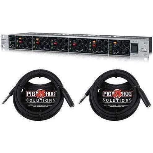 Behringer HA6000 6-Channel High-Power Headphones Mixing and Distribution Amplifier - MusicMajlis