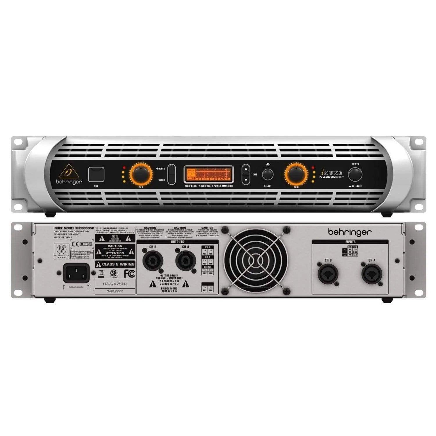 Behringer iNUKE NU3000DSP Power Amplifier - MusicMajlis