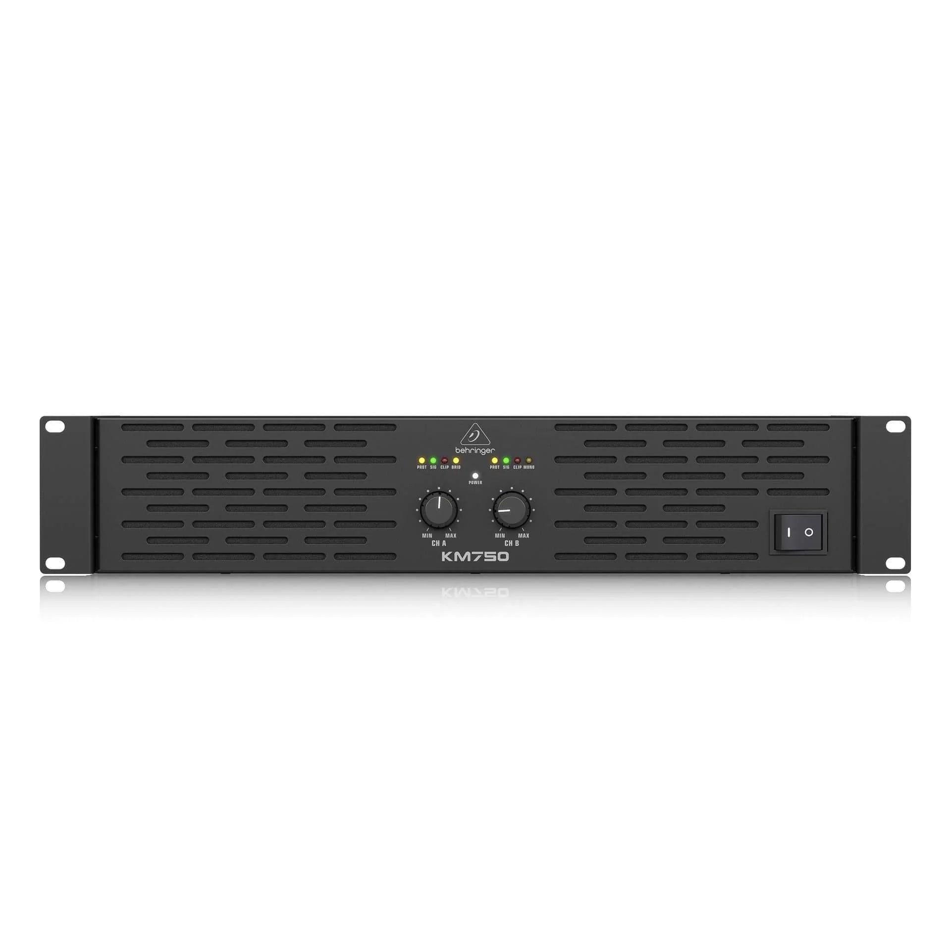 Behringer KM750 2-channel Power Amplifier - MusicMajlis