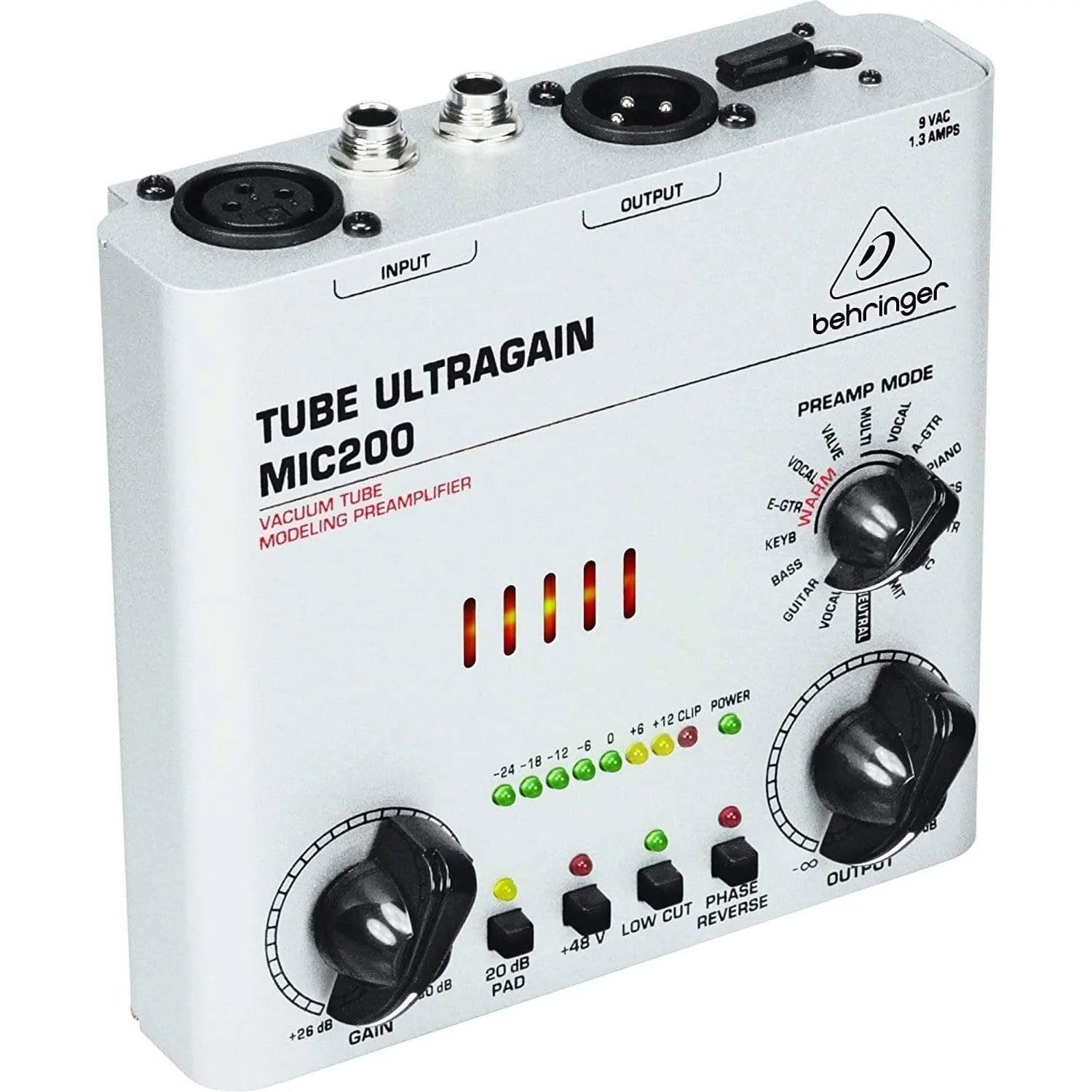Behringer MIC200 Tube Ultragain Preamplifier - MusicMajlis