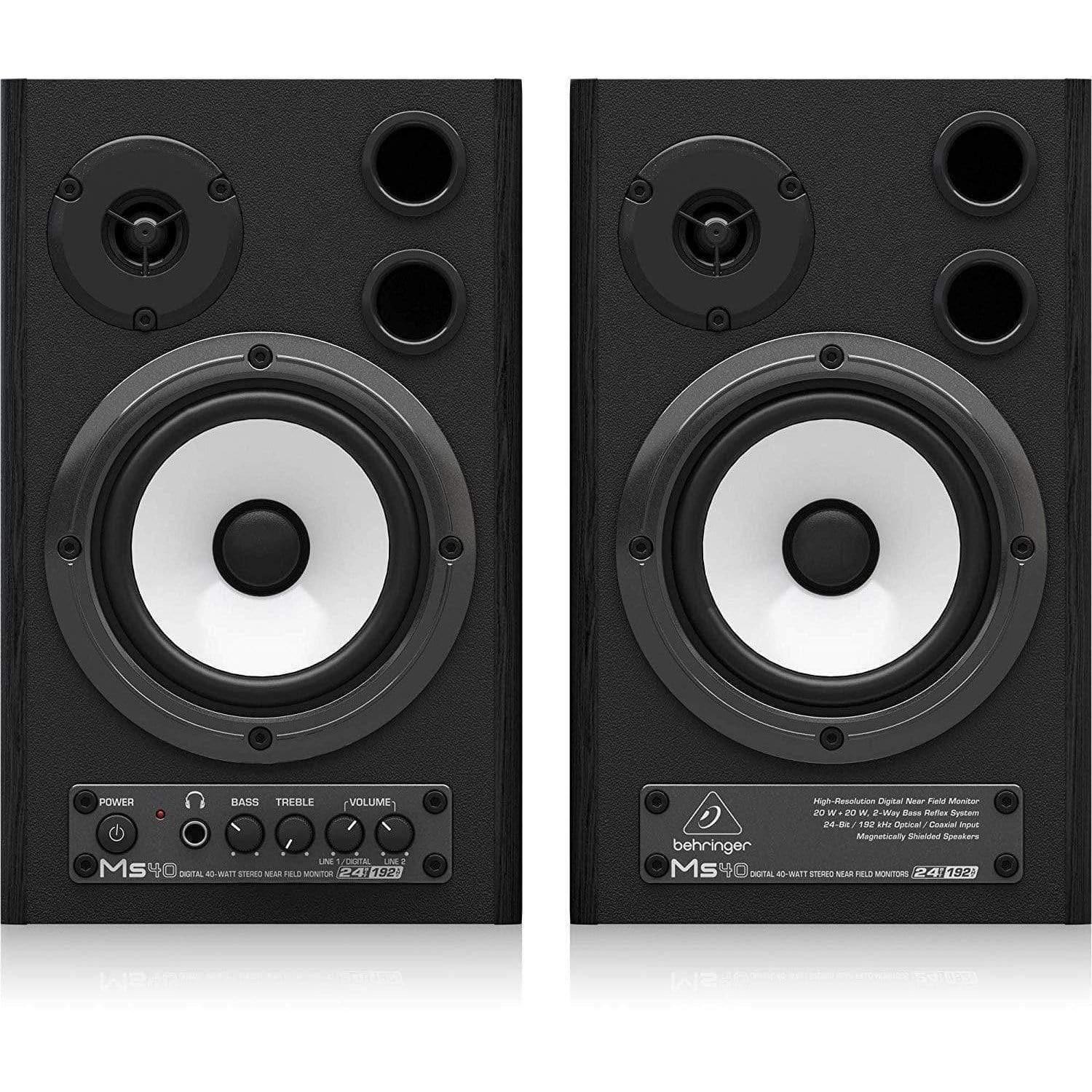 Behringer MS40 Pair Digital Monitor Speakers - MusicMajlis