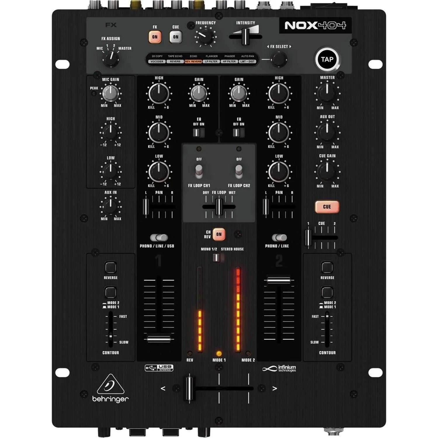 Behringer NOX404 Pro DJ Mixer - MusicMajlis